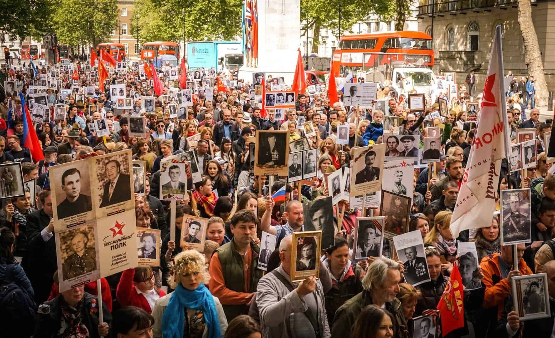 Immortal Regiment in London — archive image
